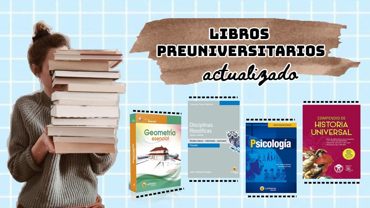LIBROS PREUNIVERSITARIOS 📚// POSTULANDO A LA UNMSM DESDE CASA