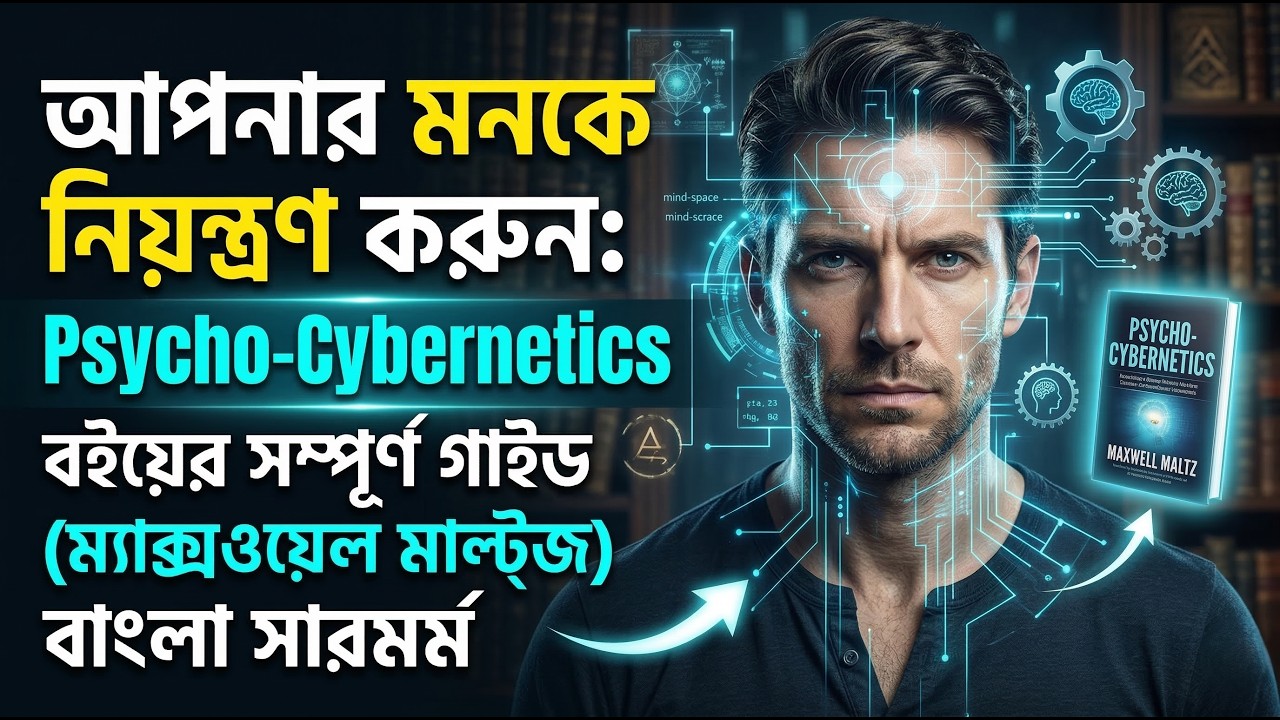 Master Your Mind: Complete Guide to Psycho-Cybernetics by Maxwell Maltz (Bangla Summary)