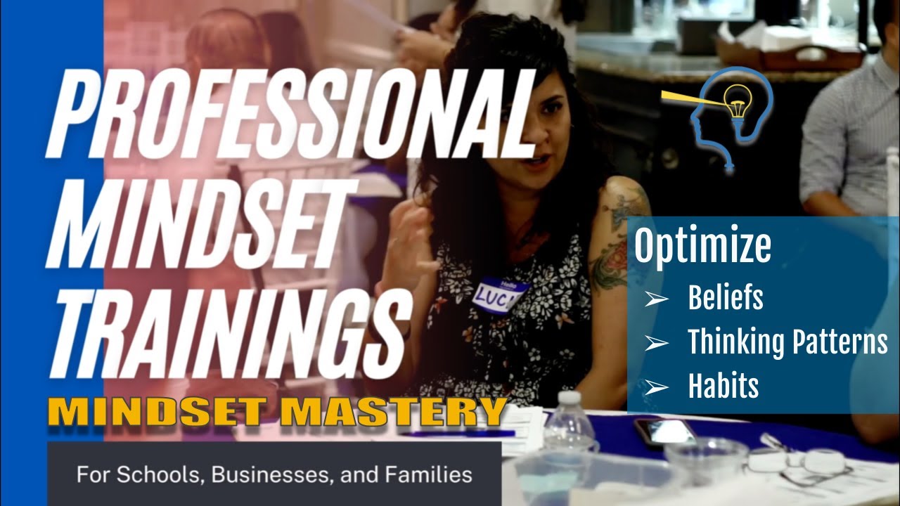 Mindset Mastery Professional Trainings Promo Video