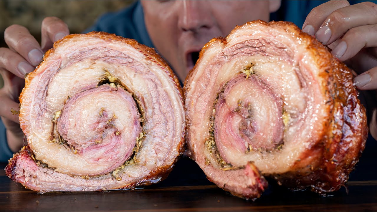 Incredible HOMEMADE Beef Porchetta