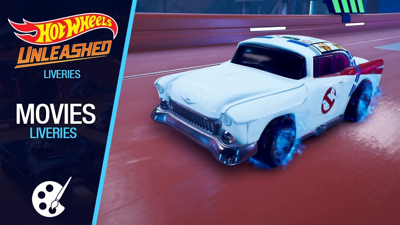 Hot Wheels Unleashed - Customization: Movies Liveries | Jurassic Park | Ghostbusters | Pinturas
