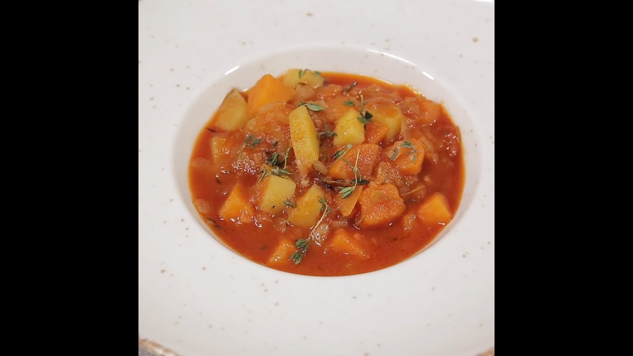 Sweet and White Potato Stew