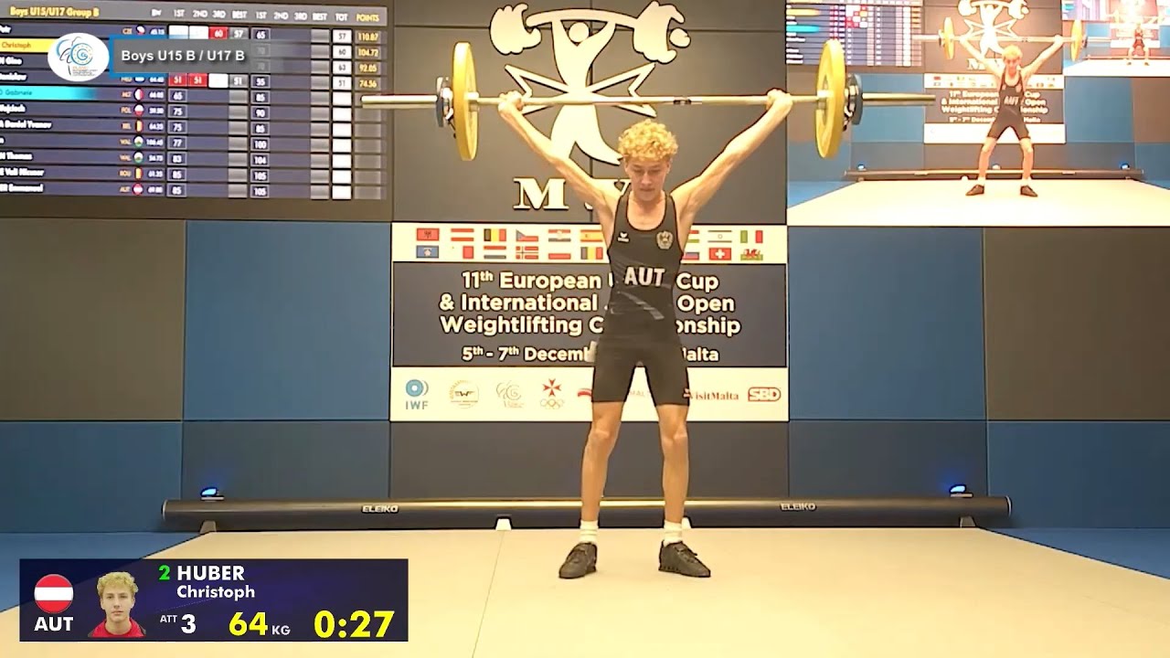 Huber Christoph @U15-Boys - European Union Cup \ Malta - 2025.12.06
