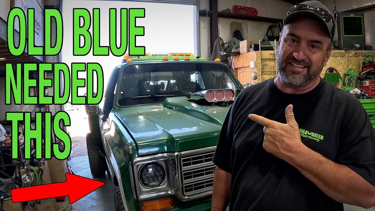 Ol Blue Gets A New Part