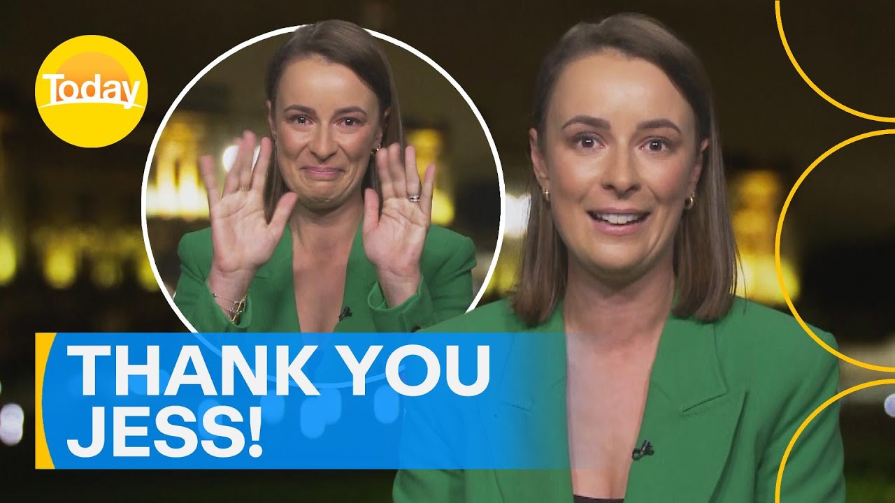 Jessica Millward wraps up as Europe Correspondent | Today Show Australia