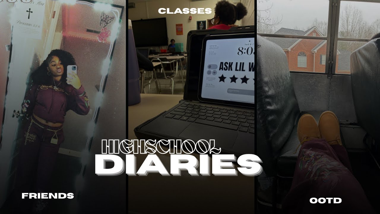 HIGHSCHOOL DIARIES 001| school vlog, friends, classes, and more!