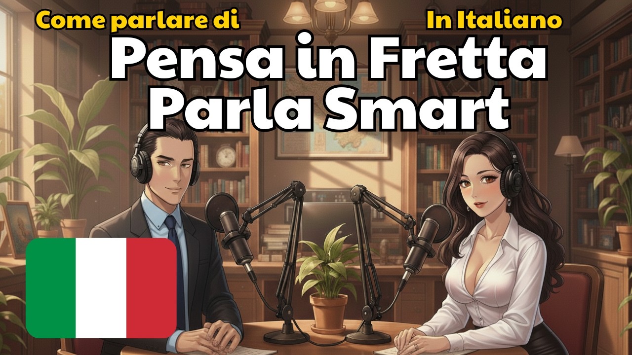 Come pensare in fretta e parlare in modo intelligente in italiano | Migliora il tuo italiano