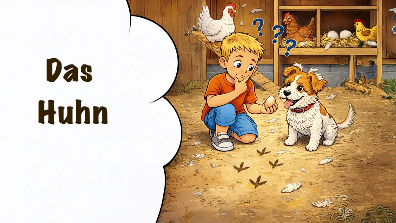 Arthur & Foxy entdecken das Huhn 🐔| Bauernhof Kinderlied (2–5 Jahre)