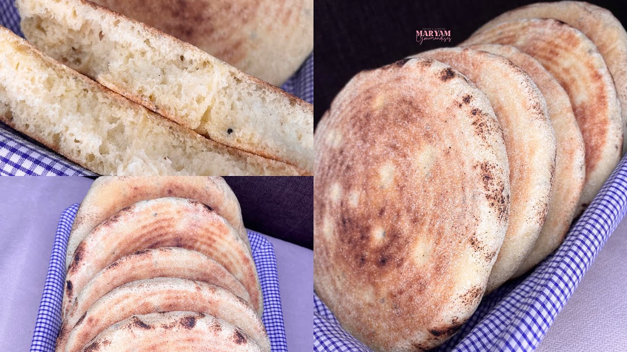 Pain matlou3 à base de semoule sans farine 😍