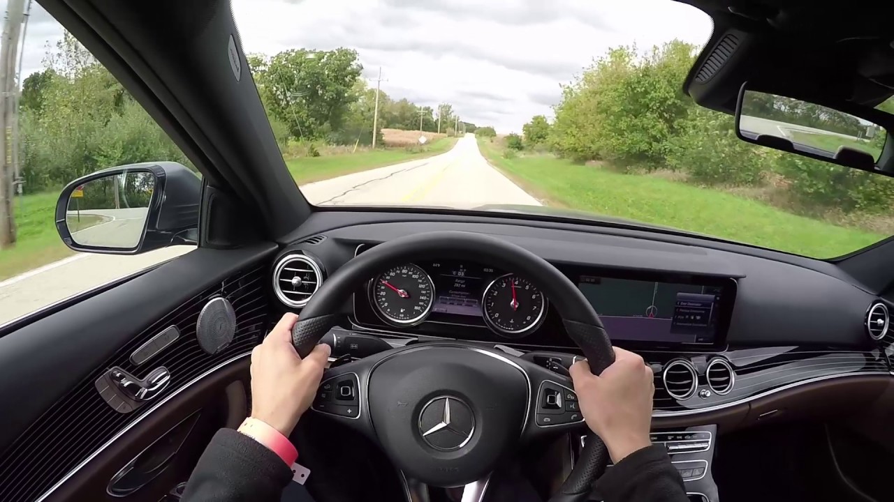 2017 Mercedes Benz E300 Sedan - POV First Impressions (binaural audio)