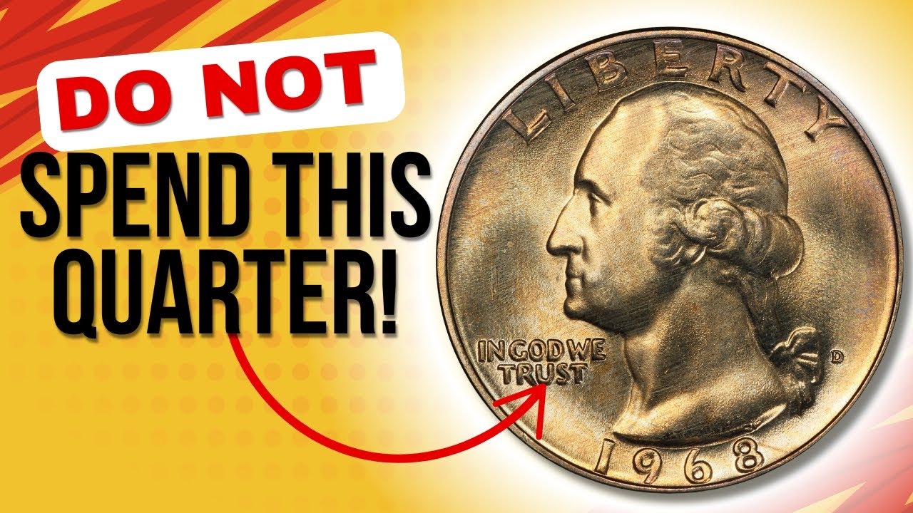 DO NOT Spend these Quarters! 1968 Quarters that are Worth Money!