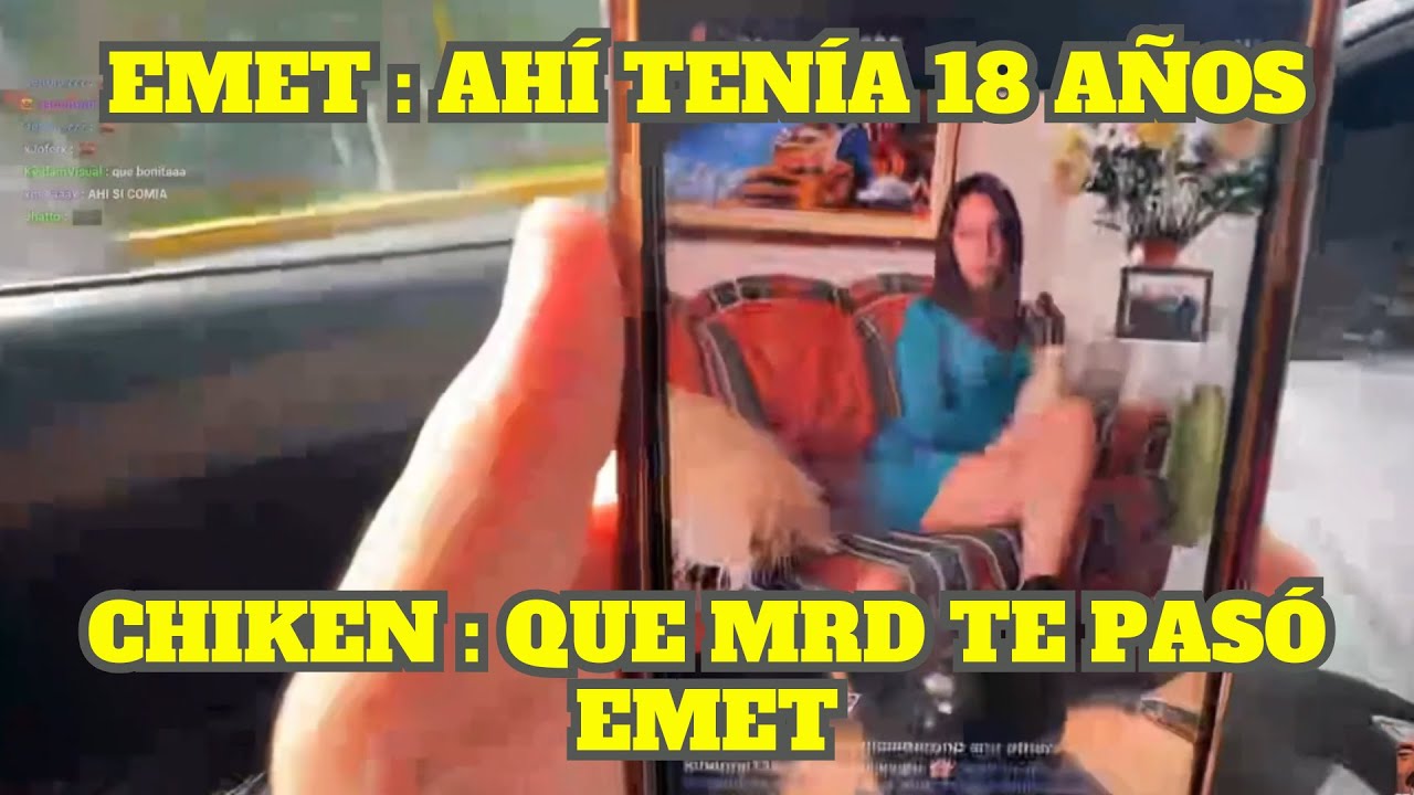 CHIKEN SE SORPRENDE POR CÓMO SE VEÍA EMETSUKI ANTES