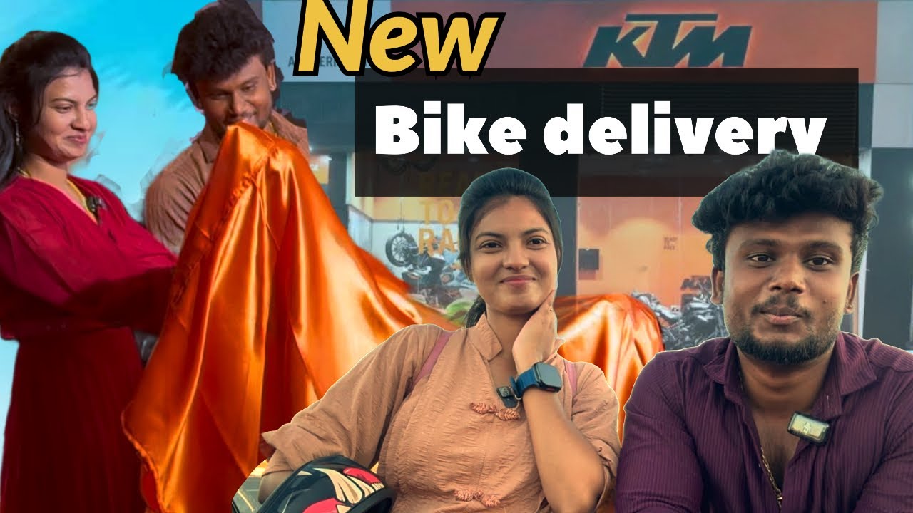 Marubadiyum oru bike  ktm la irunthu  😂 ||  bike delivery video 😇 || 