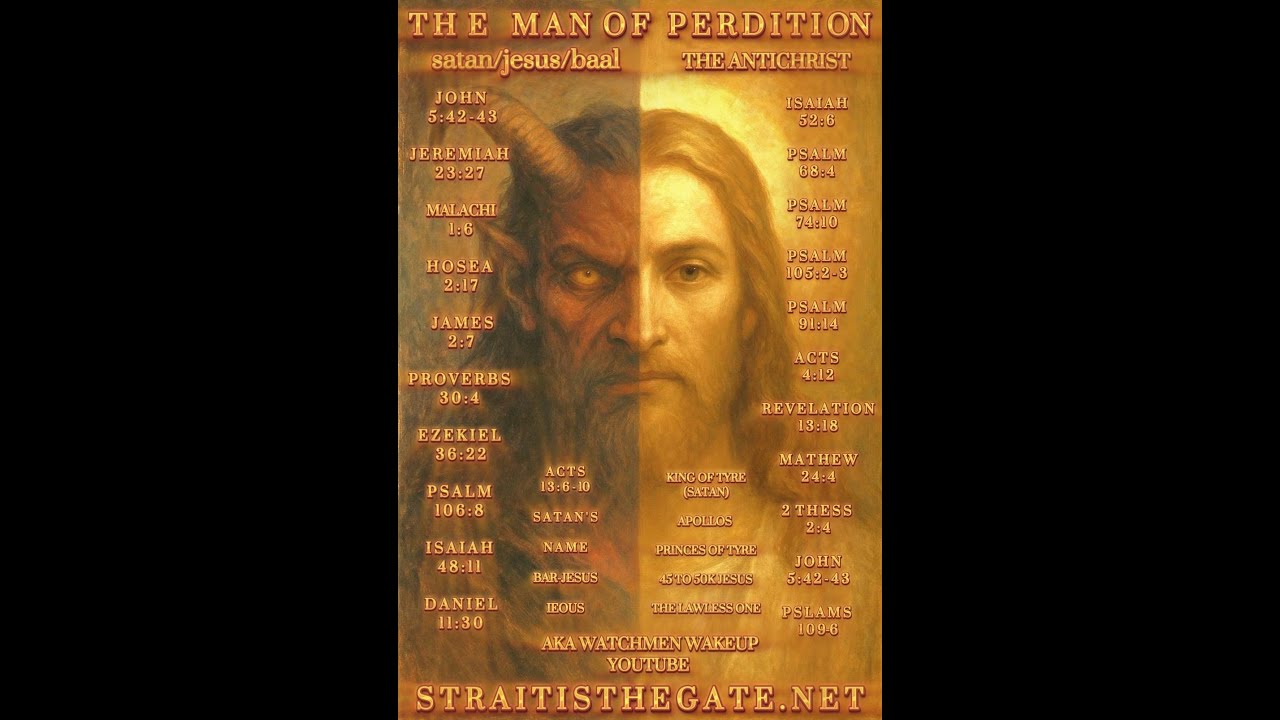 The separation of the sheep(Yeshua) and goats(jesus)