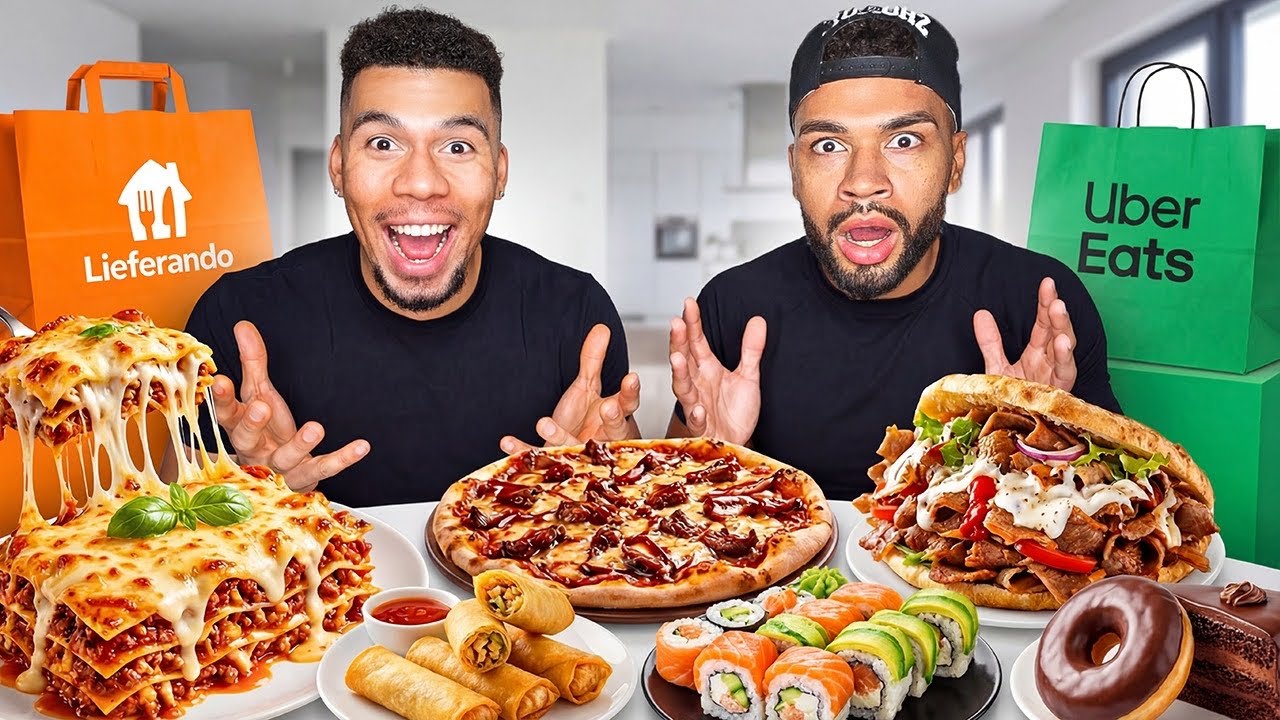 WIR TESTEN DAS BELIEBTESTE LIEFERDIENST ESSEN DEUTSCHLANDS!
