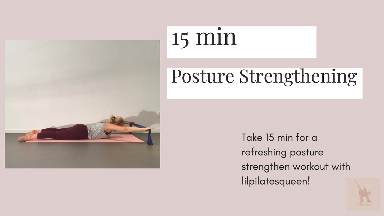 Posture Strengthening (optional equipment) #lilpilatesqueen