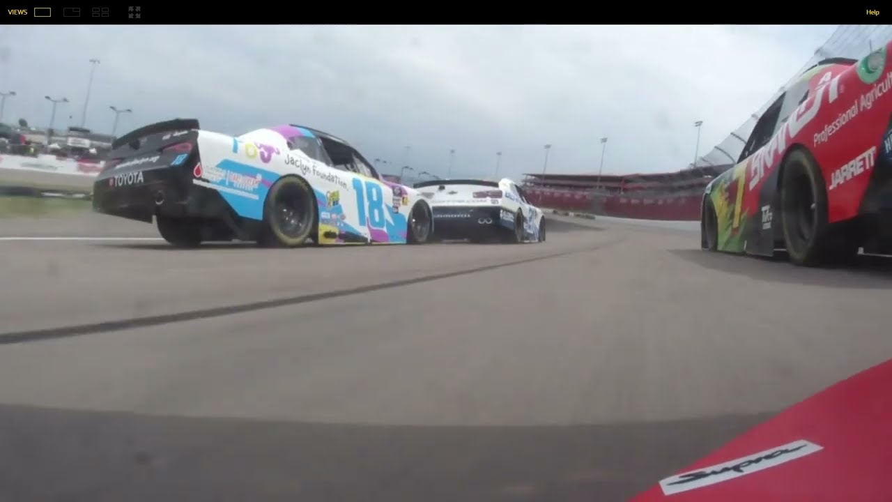 Chandler Smith NASCAR Xfinity Series full race Onboard and Scanner audio at Iowa