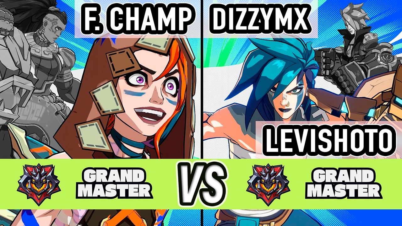 2XKO ▰ Filipino Champ (Jinx / Illaoi) vs DizzyMX + LeviShoto (Vi / Jinx) ▰ High Level Gameplay