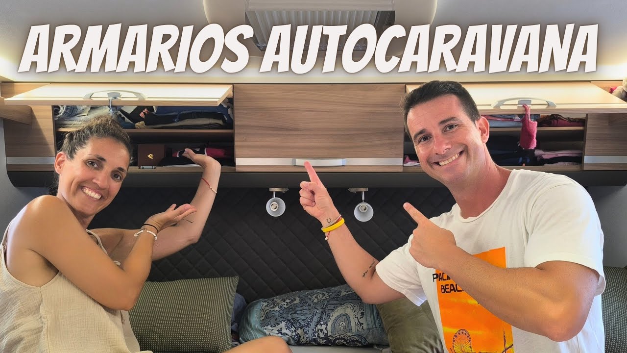 AUTOCARAVANA Así organizamos armarios y cajones 🚐