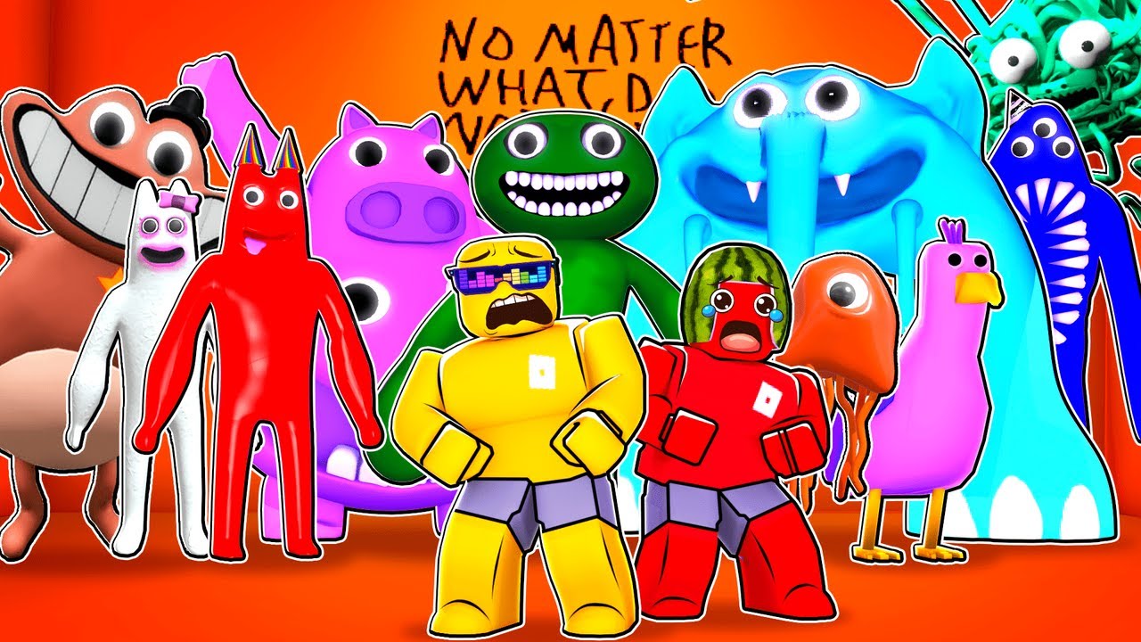 ESCAPE ALL GARTEN OF BAN BAN OBBY CHAPTER 1, 2, 3 In Roblox...