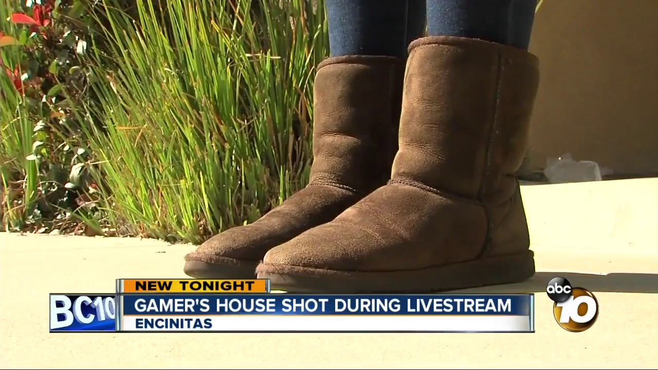 Gamer's house in San Diego shot during livestream