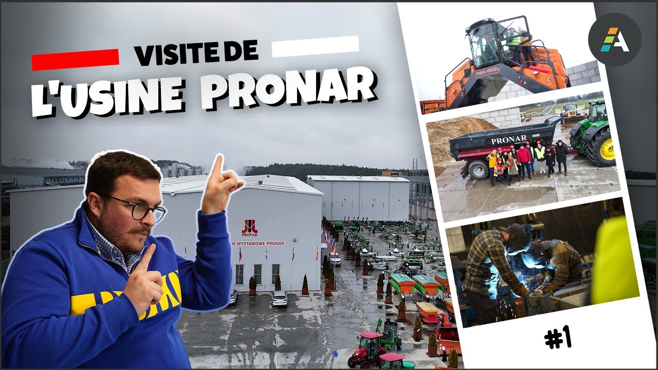 L'ETA Couturier visite l'usine PRONAR 🚜 🇵🇱 - Episode 1