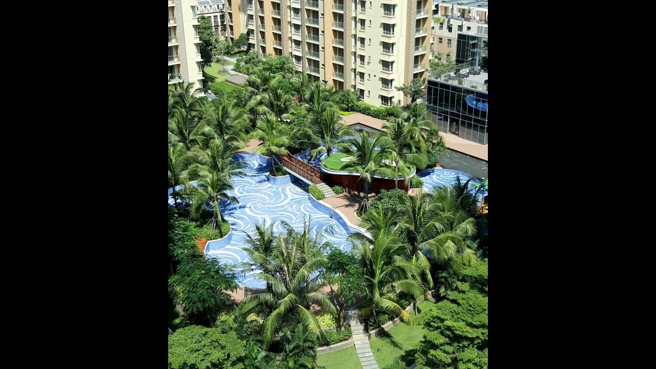 Прогулка по территории One Park Residence & Serviced apartments (Phnom Penh, Cambodia)