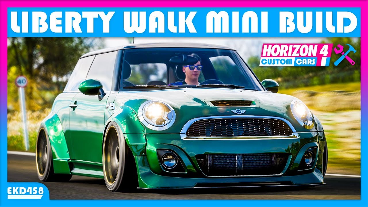 400HP AWD Liberty Walk Mini Cruise Build | Forza Horizon 4 Custom Cars #10