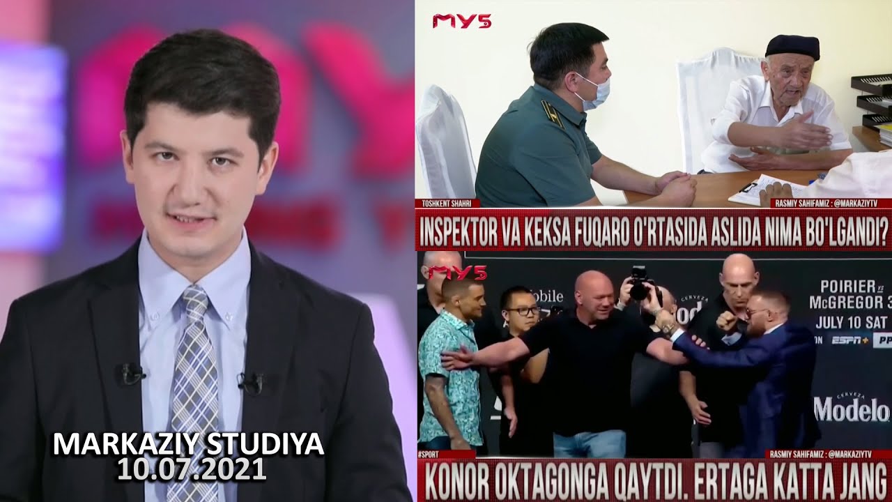 Markaziy studiya 10.07.2021-Inspektor va keksa fuqaro o'rtasida aslida nima bo'lgandi