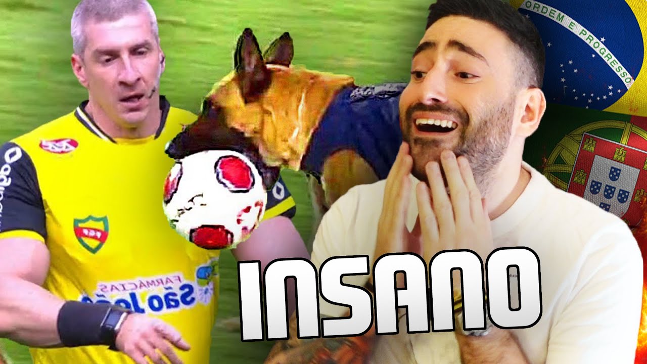 PORTUGUÊS REAGE A (MAIS) LOUCURAS DO FUTEBOL BRASILEIRO - 2ª PARTE