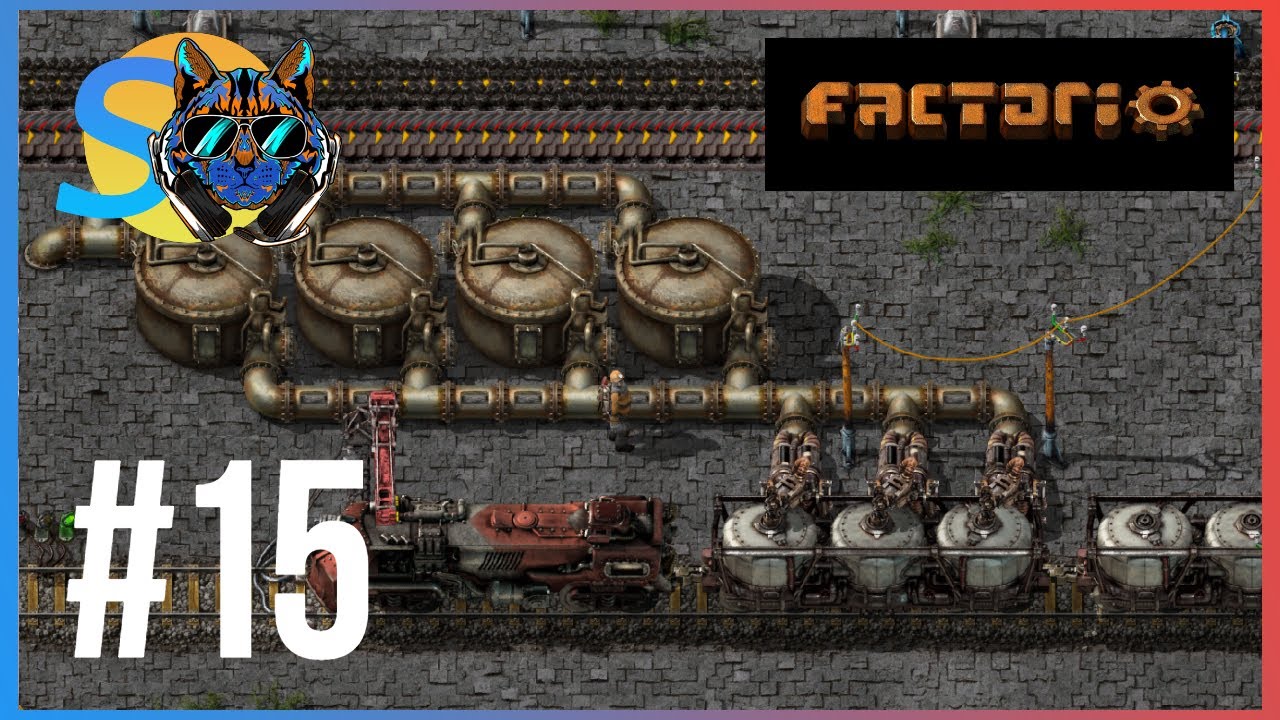 #15 Pumping The Oil | Lets Play Factorio: Lakeworld