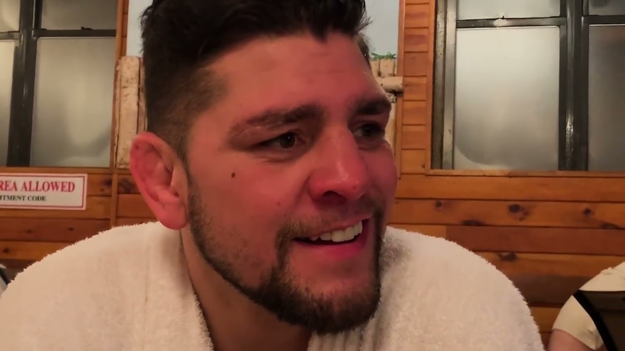 Nick Diaz opens up at Russian & Turkish Bathhouse!
