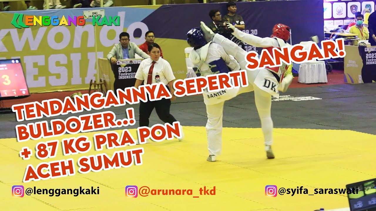 Seru Banget,  + 87 Kg, BANTEN VS DKI , JATIM VS JATENG, JABAR VS BALI PRA PON Aceh Sumut 2024