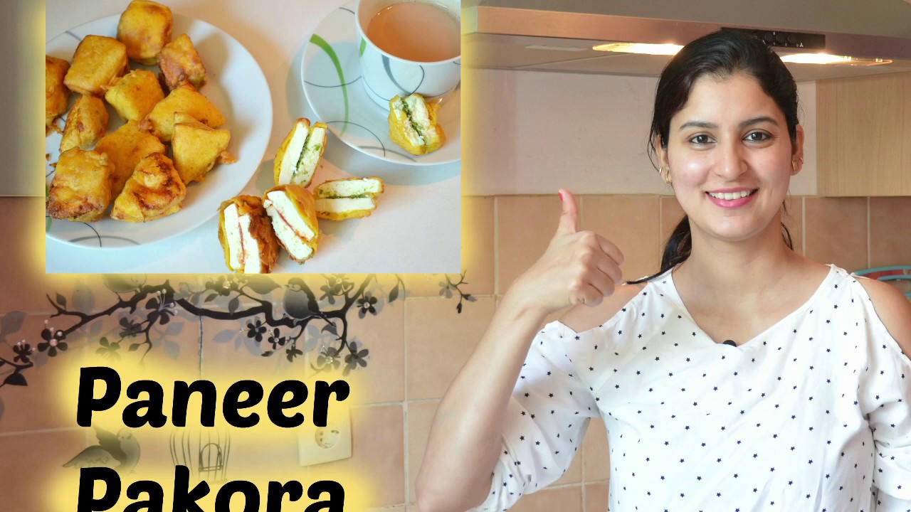 K&Auml;SE SNACK - Paneer Pakora - vegetarisch - indisch kochen