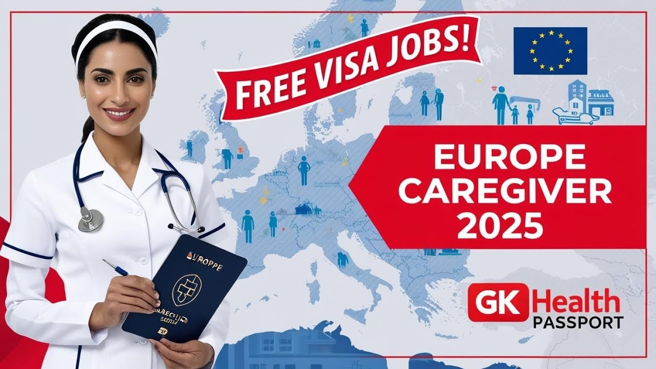 Top 10 Free Visa Caregiver Jobs in Europe 2025 | No IELTS, No Agents!