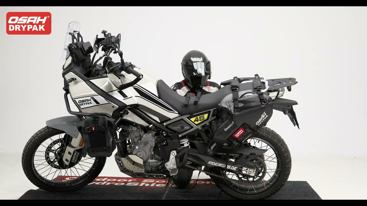 OSAH Drypak Drift Rackless Pannier Mounting Tutorial