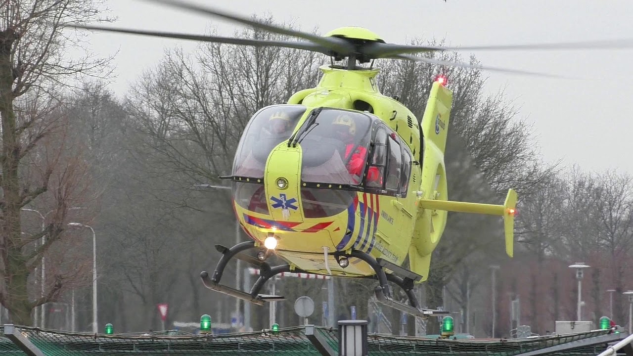 Take Off Lifeliner 3 [PH-ULP] vanaf het Elisabeth Tweesteden Ziekenhuis Zuid in Tilburg