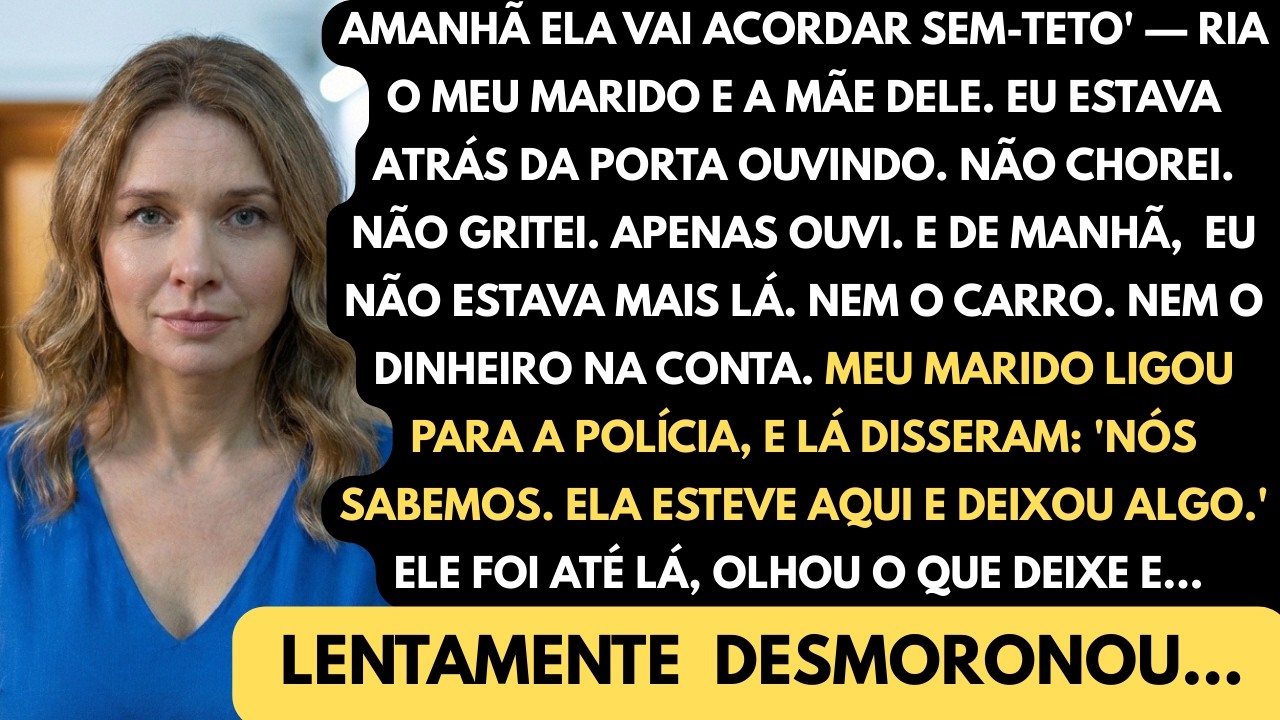 Ouvi meu marido falando com a  mãe : 