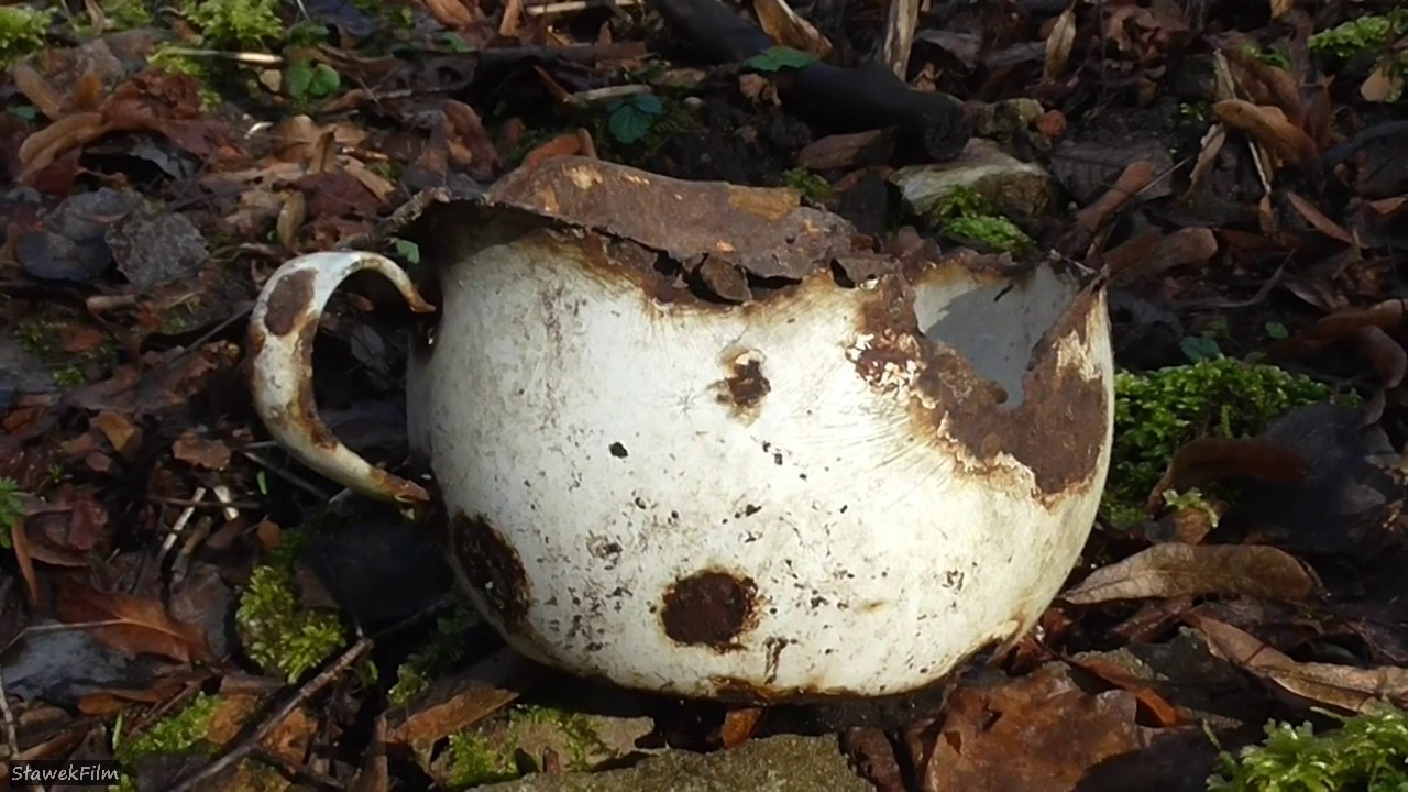 Spalona wieś koło Chociwla (Silbersdorf-Woltersdorf)