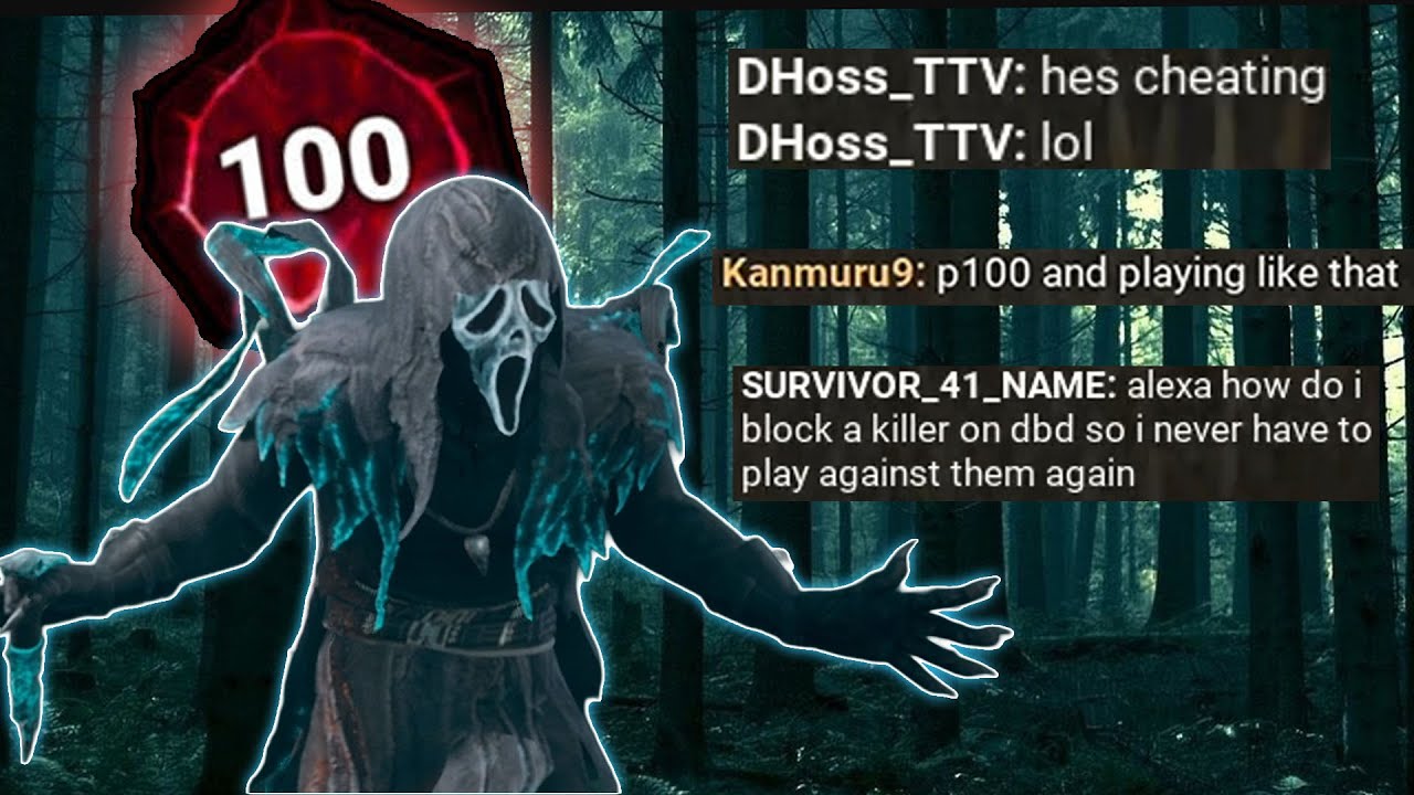 When a P100 Ghostface doesn't hold back... - Dead By Daylight