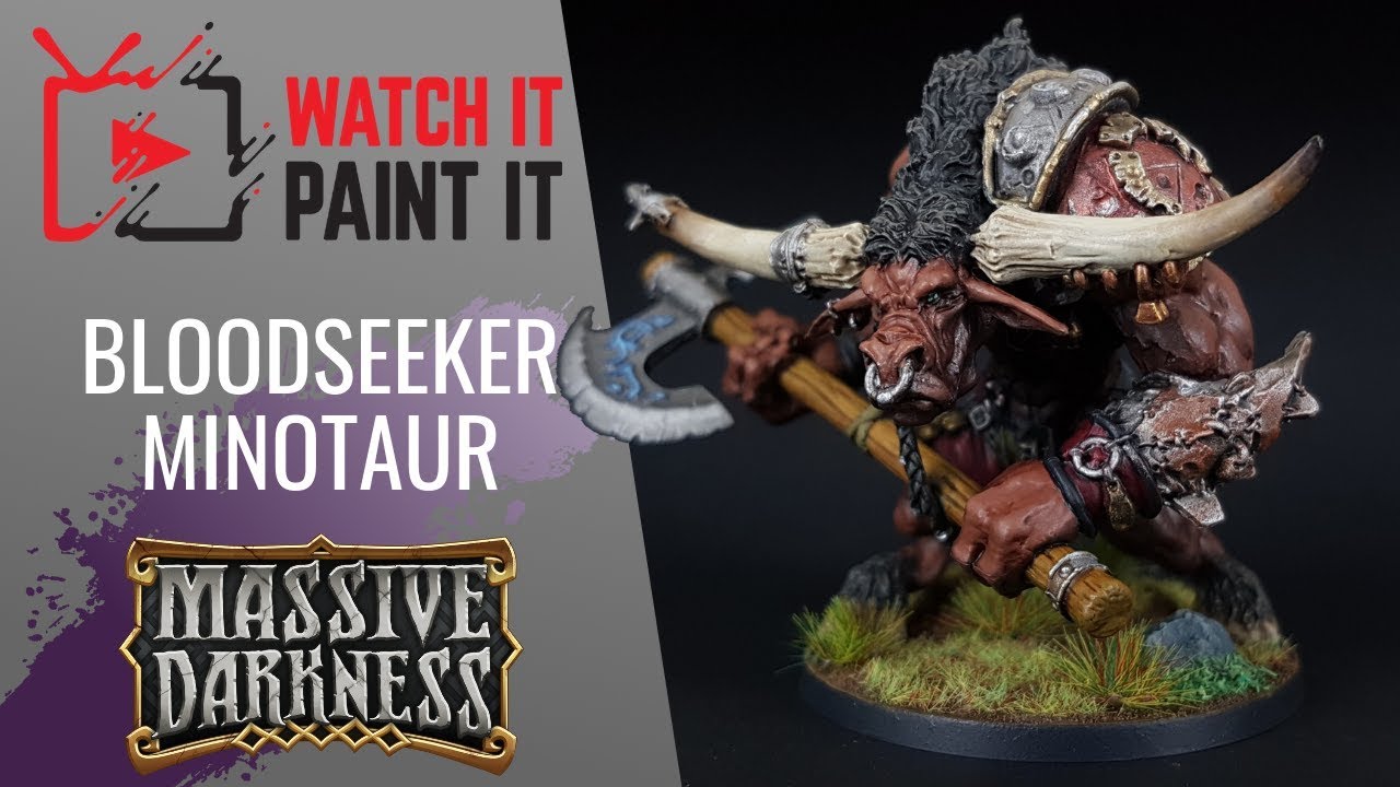 Massive Darkness - Mike Paints Bloodseeker Minotaur