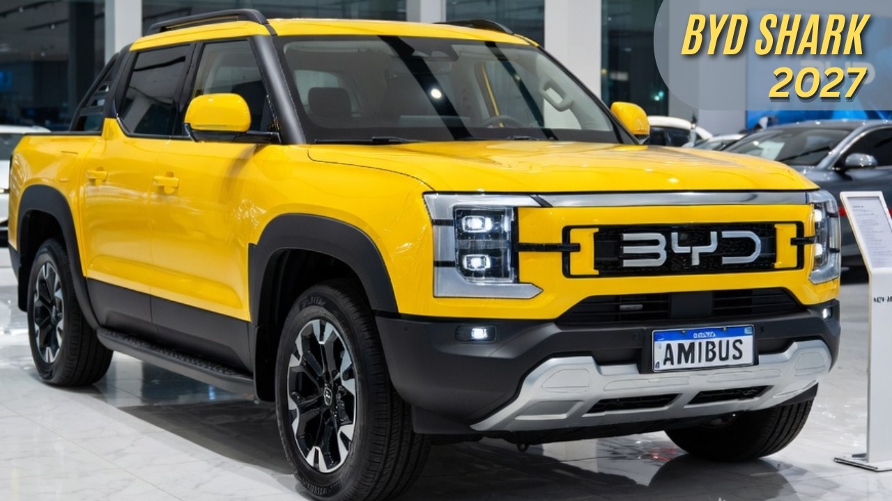 BYD Shark 2027 Revelada – El Futuro de las Camionetas Está Aquí