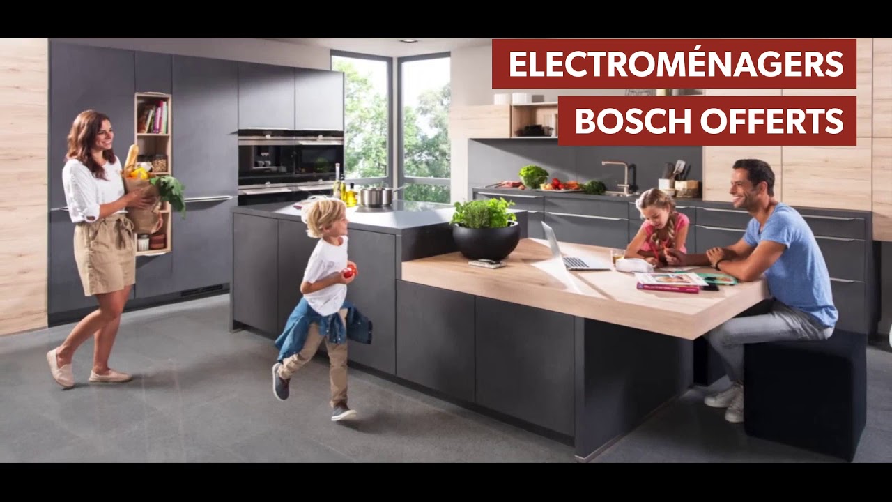 Cuisines Elite - Sp&eacute;ciale Printemps - Jusqu'&agrave; 6 &eacute;lectrom&eacute;nagers Bosch offerts