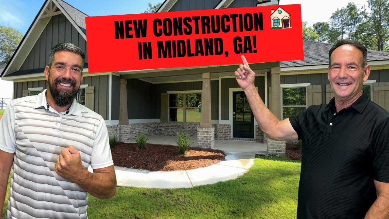 Brand NEW Homes in Midland, GA- Living in Columbus, GA/ Fort Moore