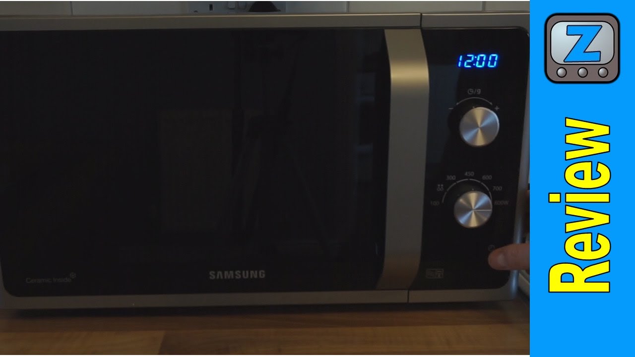 Обзор микроволновой печи Samsung MS23F301EAS