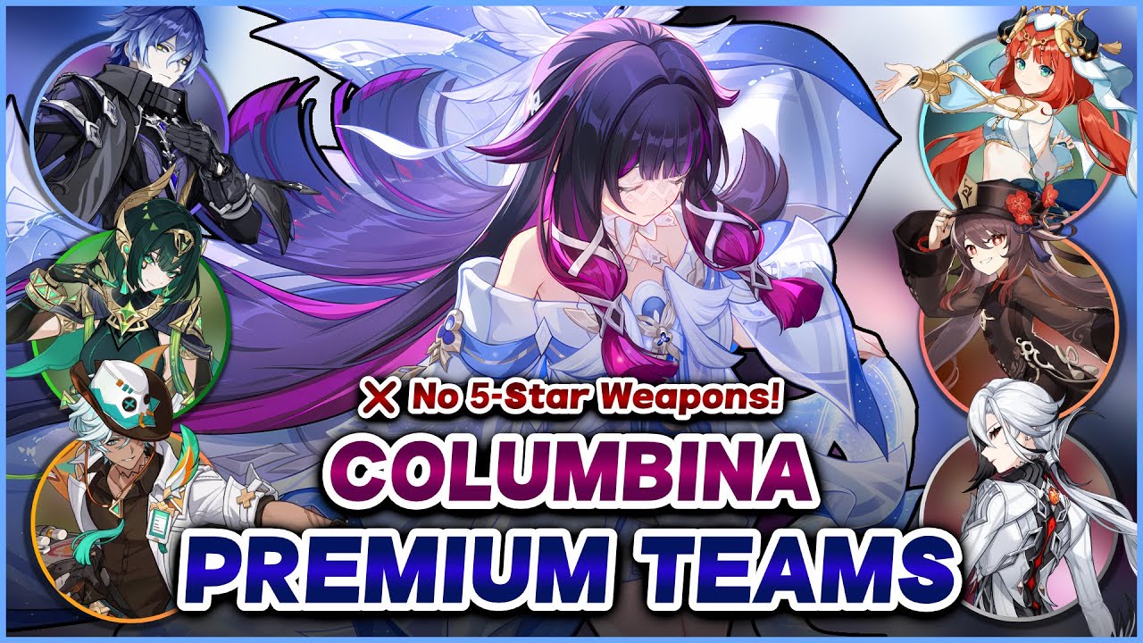 Columbina Premium Team Showcases | Fits Multiple Meta Teams | Creator Server | Genshin Impact