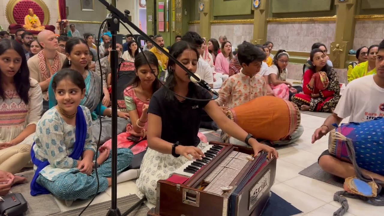 Kirtan - Sudipthaa - at ISKCON Sydney 11/02/24 - Kirtan for Sri Sri Radha Gopinath - Sunday Feast
