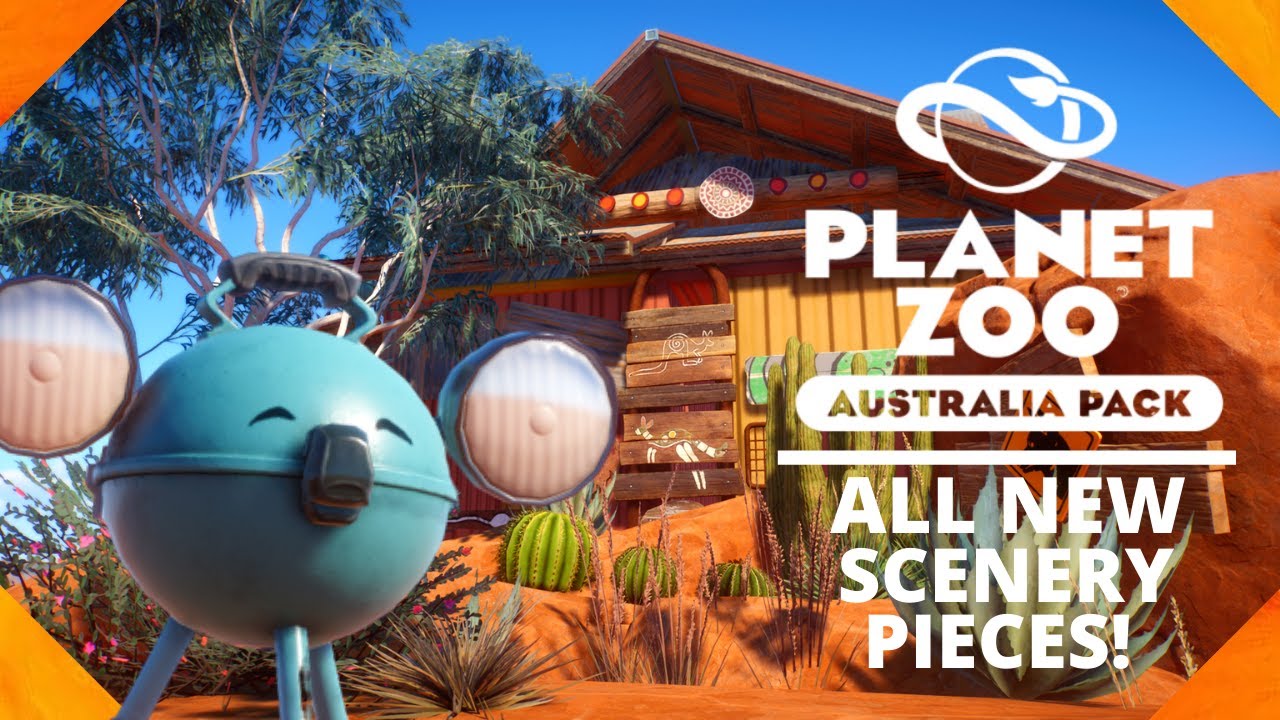 ✨All The New Construction, Botanical, and Scenery Items in The New Planet Zoo: Australia Pack!!