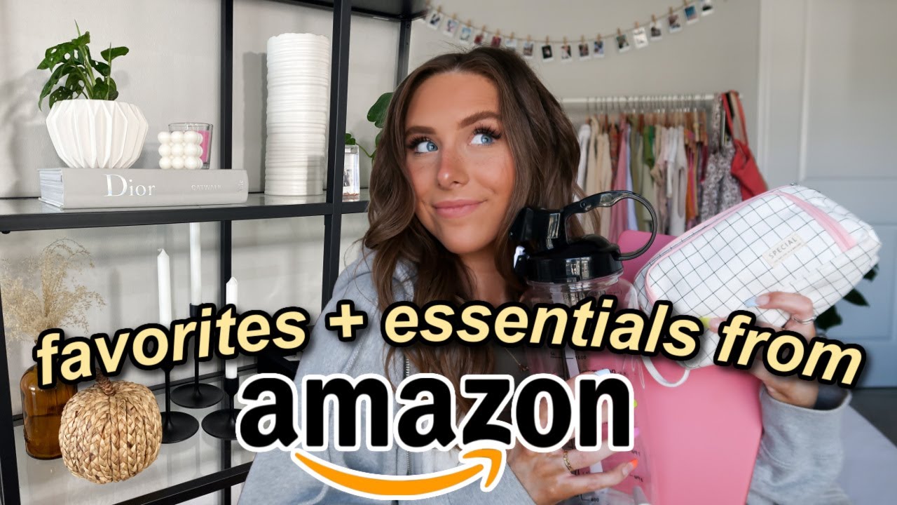 MY AMAZON ESSENTIALS + FAVORITES 2021 (THINGS YOU NEED) | home, tech, stationary + more!