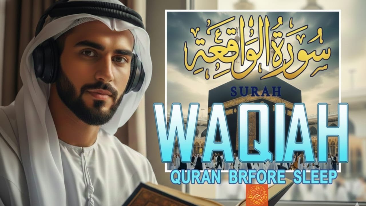 Surah Waqiah (سورة الواقعة) 🤍 A Powerful Recitation for Rizq, Peace & Barakah | Calming Quran